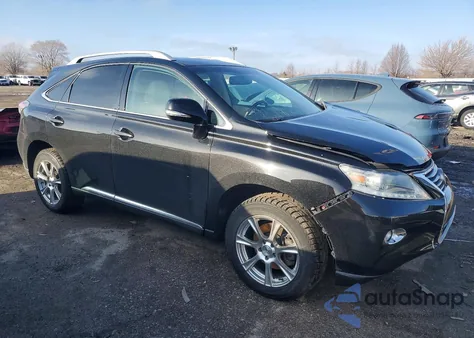 2013 Lexus Rx 350 Base z USA, uszkodzony, nr VIN 2T2BK1BA0DC186225